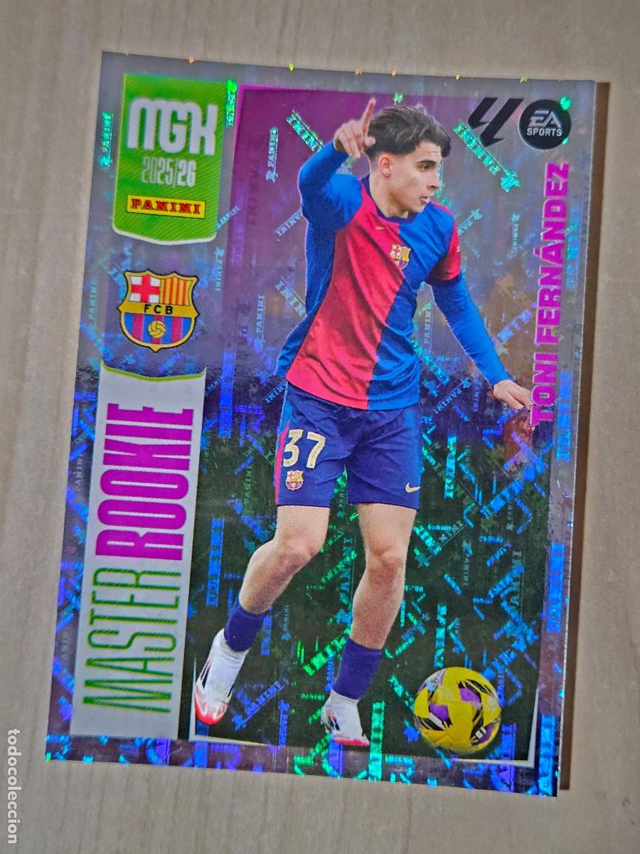 Cromos de F&uacute;tbol: CROMO N&ordm; 422 TONI FERNANDEZ - MEGACRACKS 2025 26 - MASTER ROOKIE