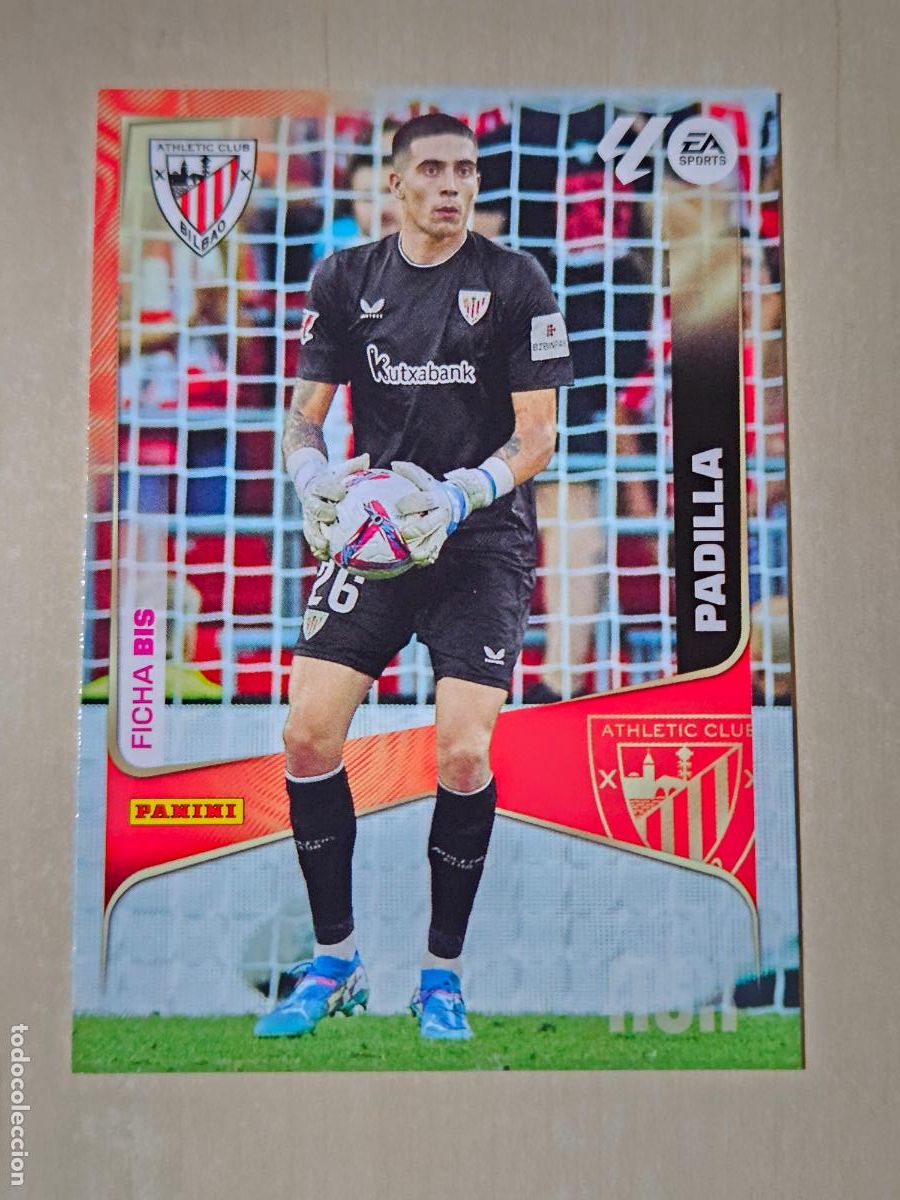 Figurine di Calcio: CROMO N&ordm; BIS 39 PADILLA - MEGACRACKS 2025 26 - FICHA