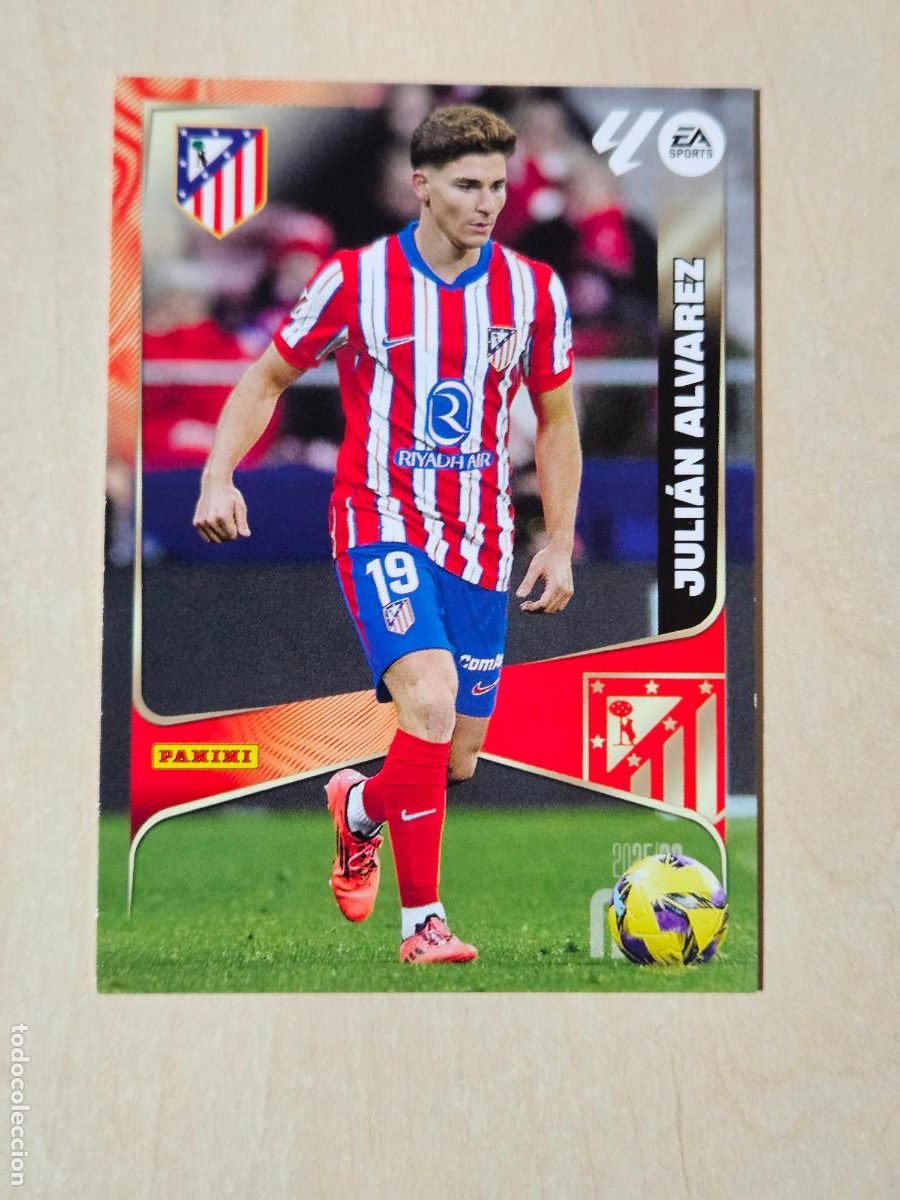 Cromos de f&uacute;tbol: CROMO N&ordm; 70 JULIAN ALVAREZ - MEGACRACKS 2025 26 - ATLETICO DE MADRID