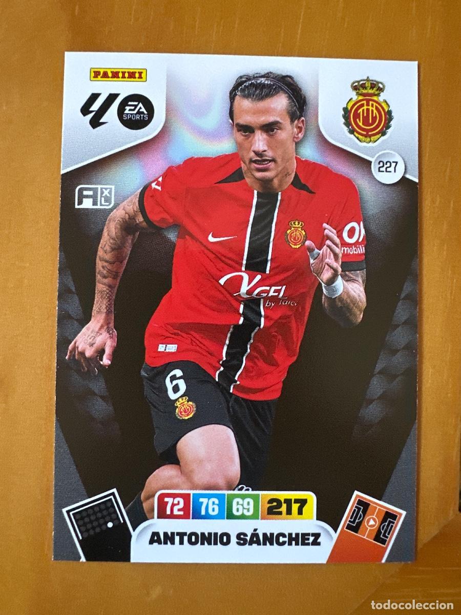 Cromos de f&uacute;tbol: 227 Antonio S&aacute;nchez, RCD Mallorca, Panini Adrenalyn XL La Liga 2025 2026 25 26