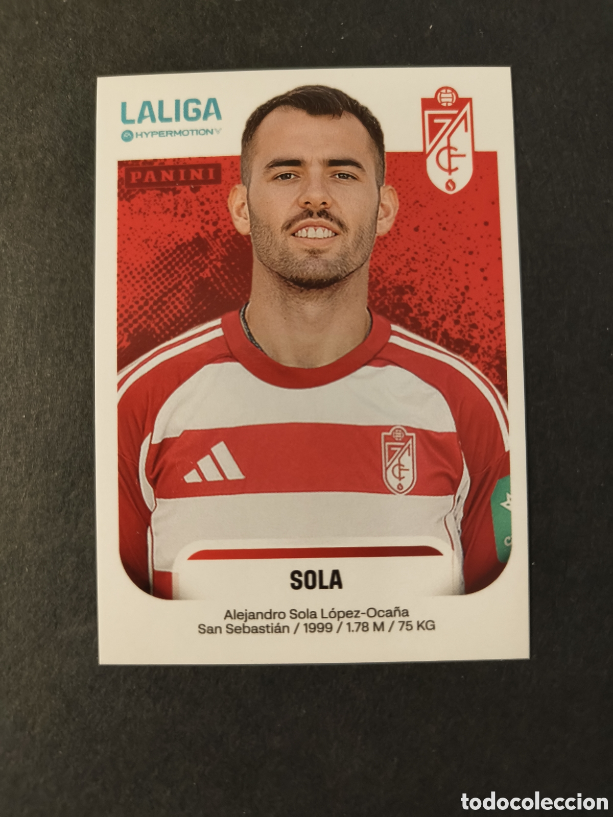 Fu&szlig;ball-Sticker: 215 Sola Granada Laliga Hypermotion 2025-26