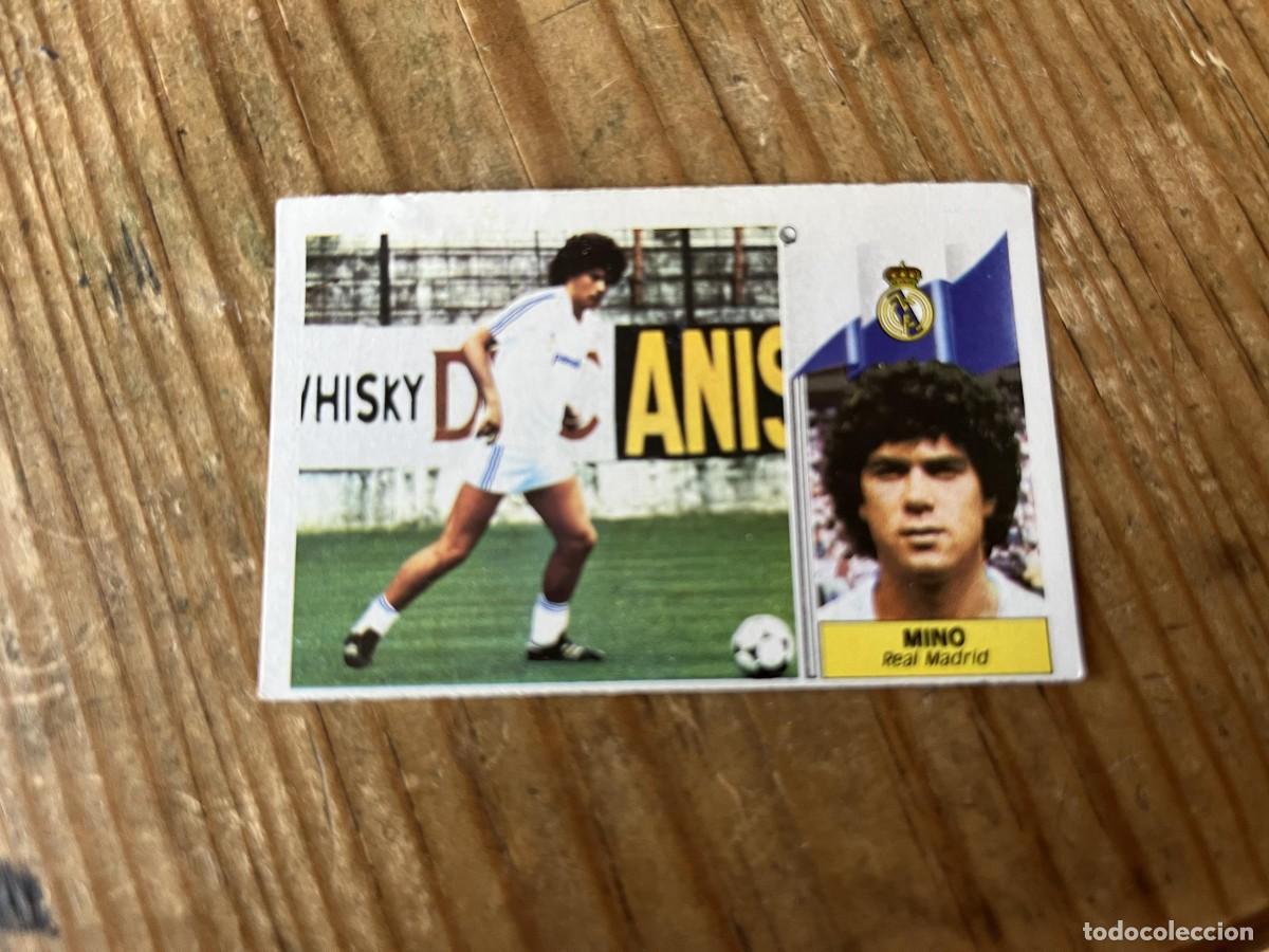 Fu&szlig;ball-Sticker: CROMO DESPEGADO ALBUM LIGA ESTE 86 87 1986 1987 ULTIMOS FICHAJES # 7 MINO REAL MADRID