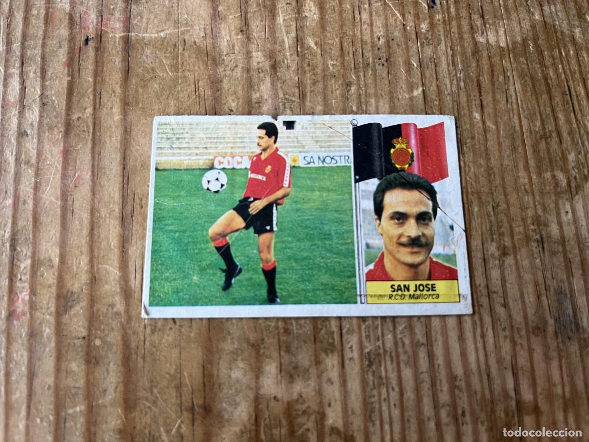 Cromos de Futebol: CROMO DESPEGADO ALBUM LIGA ESTE 86 87 1986 1987 ULTIMOS FICHAJES # 17 SAN JOSE MALLORCA VERSION