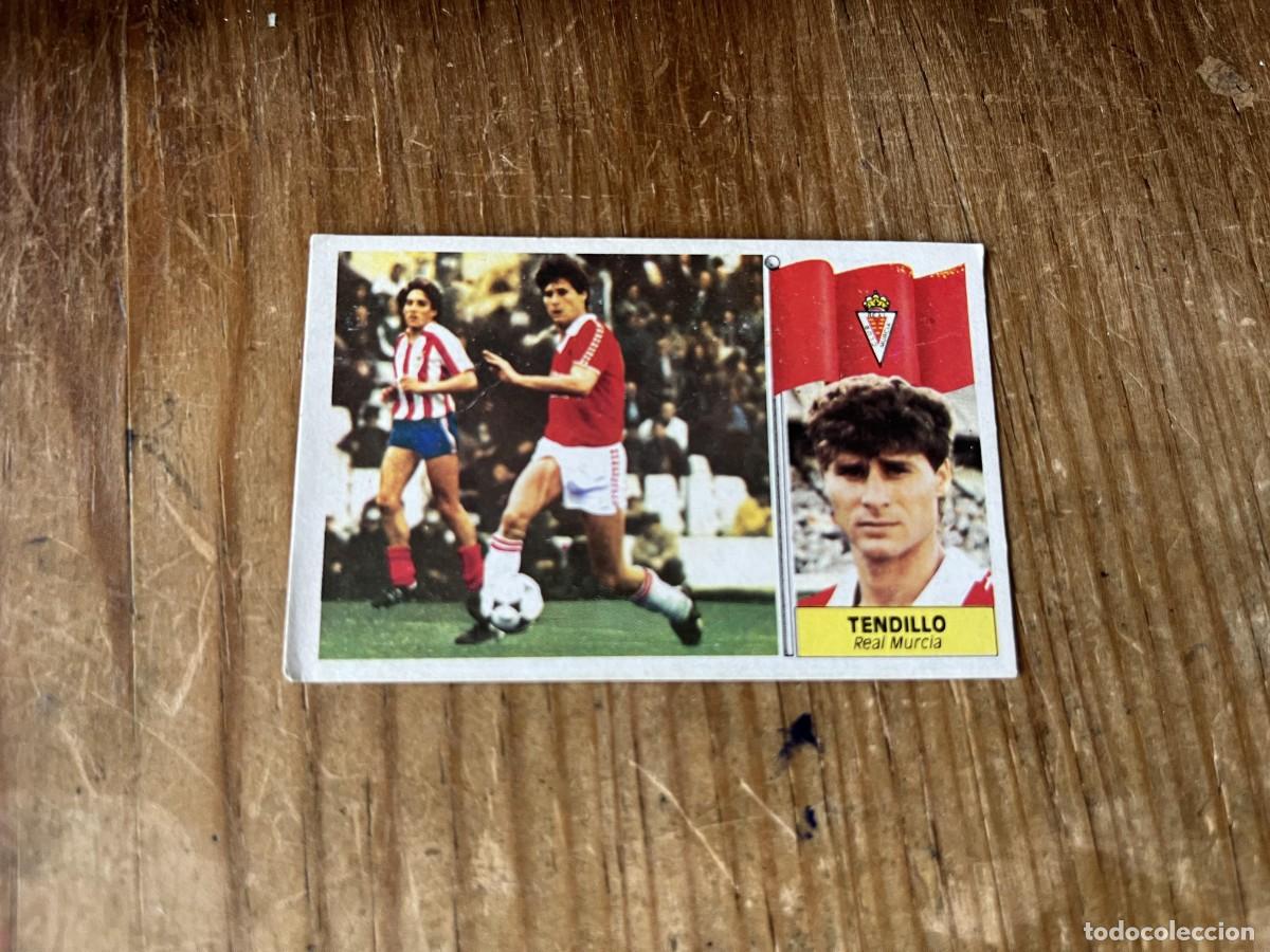 Fu&szlig;ball-Sticker: CROMO DESPEGADO ALBUM LIGA ESTE 86 87 1986 1987 ULTIMOS FICHAJES # 26 TENDILLO MURCIA