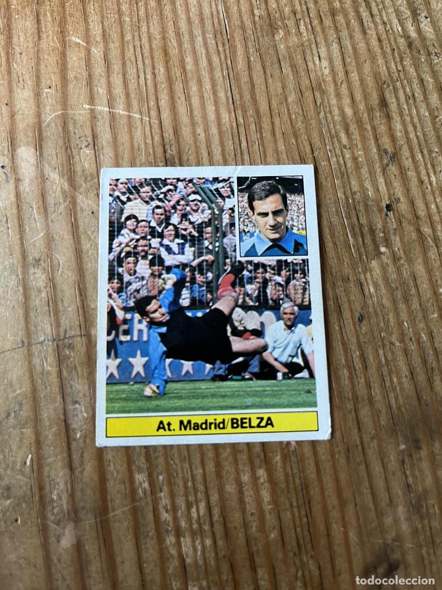 Cartes &agrave; collectionner de Football: CROMO SIN PEGAR NUNCA PEGADO ALBUM LIGA ESTE 81 82 1981 1982 ATLETICO MADRID BELZA BAJA