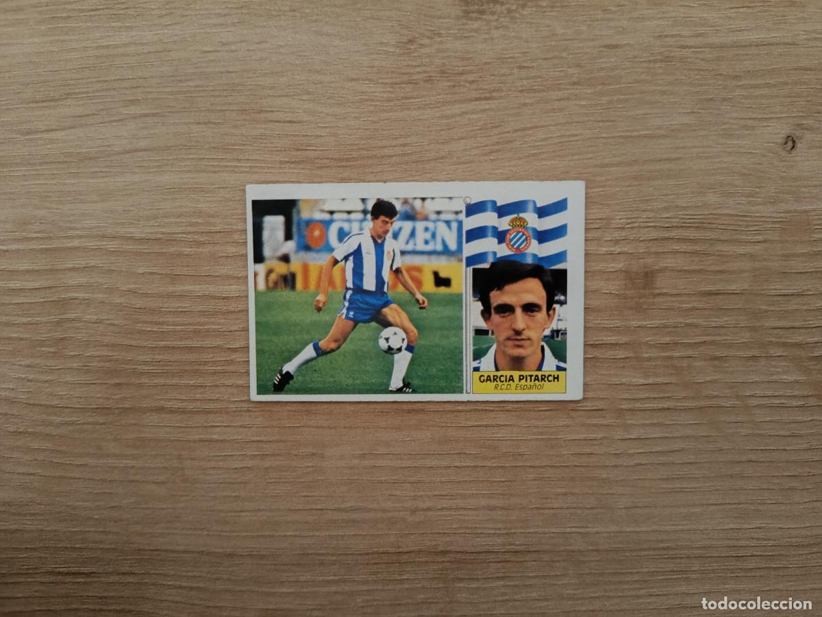Cromos de Futebol: CROMO DE F&Uacute;TBOL LIGA ESTE GARCIA PITARCH ESPA&Ntilde;OL SIN PEGAR NUNCA PEGADO 86 87 1986 1987