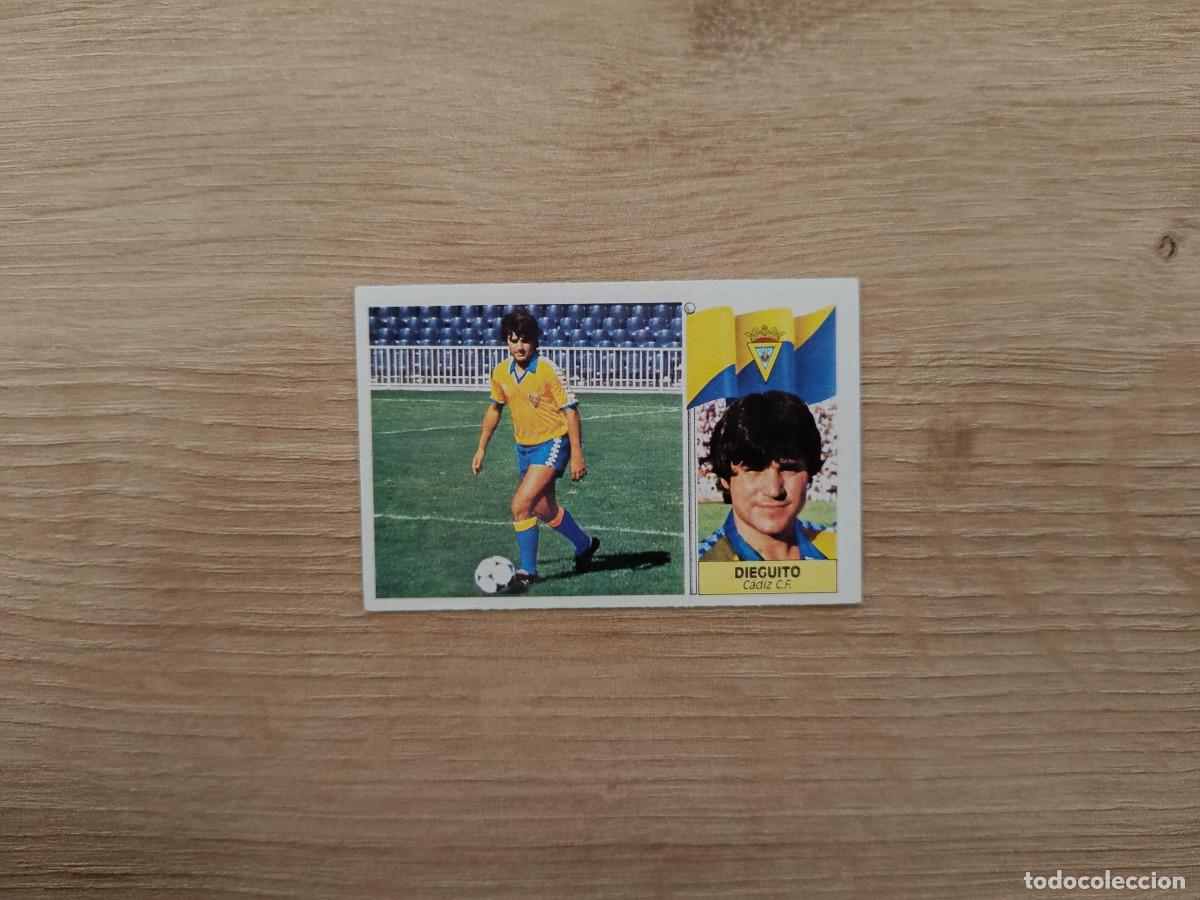 Fu&szlig;ball-Sticker: CROMO DE F&Uacute;TBOL LIGA ESTE DIEGUITO CADIZ SIN PEGAR NUNCA PEGADO 86 87 1986 1987