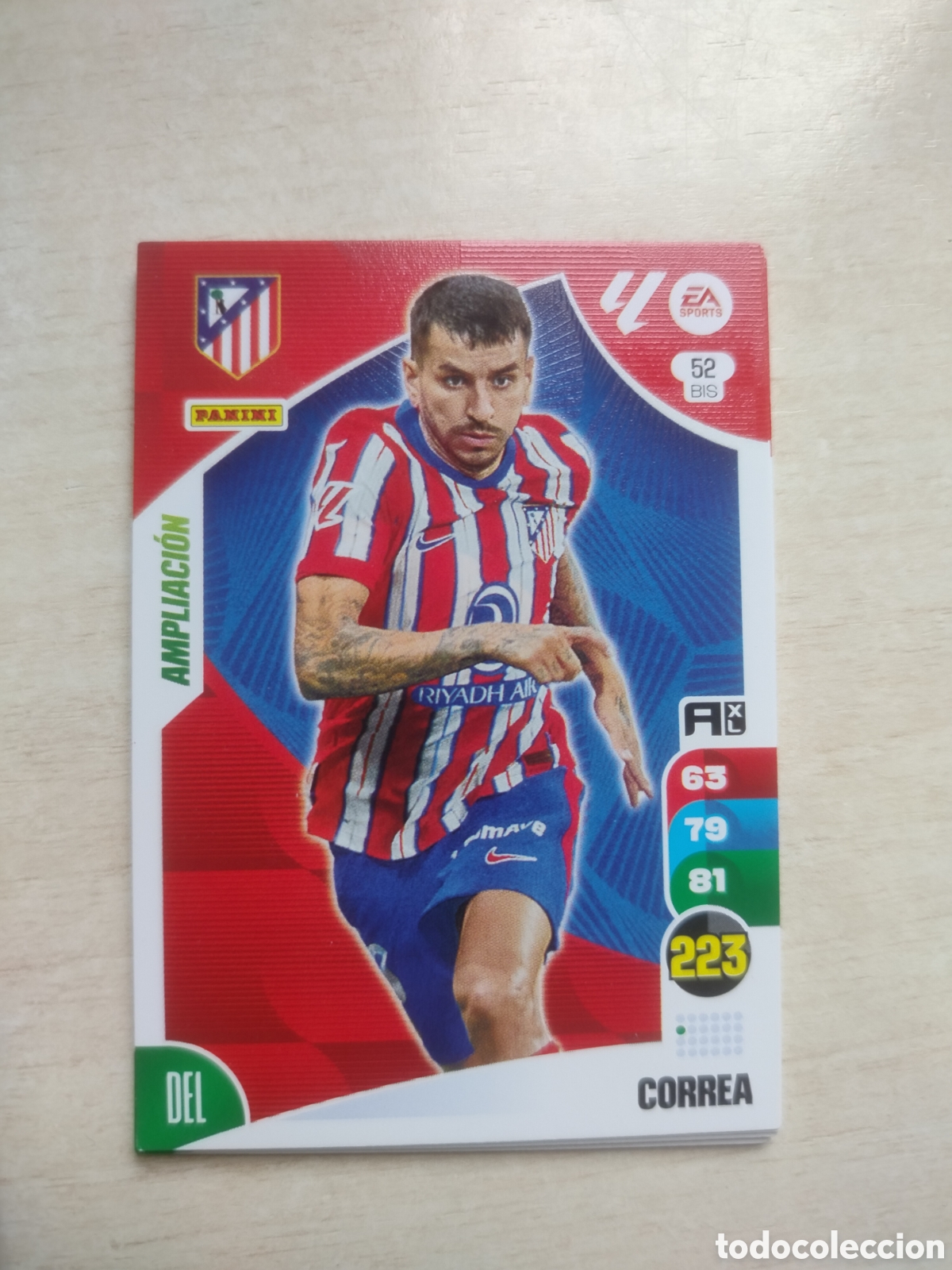 Figurine di Calcio: CORREA 52 BIS ADRENALYN 2024 2025 24 25