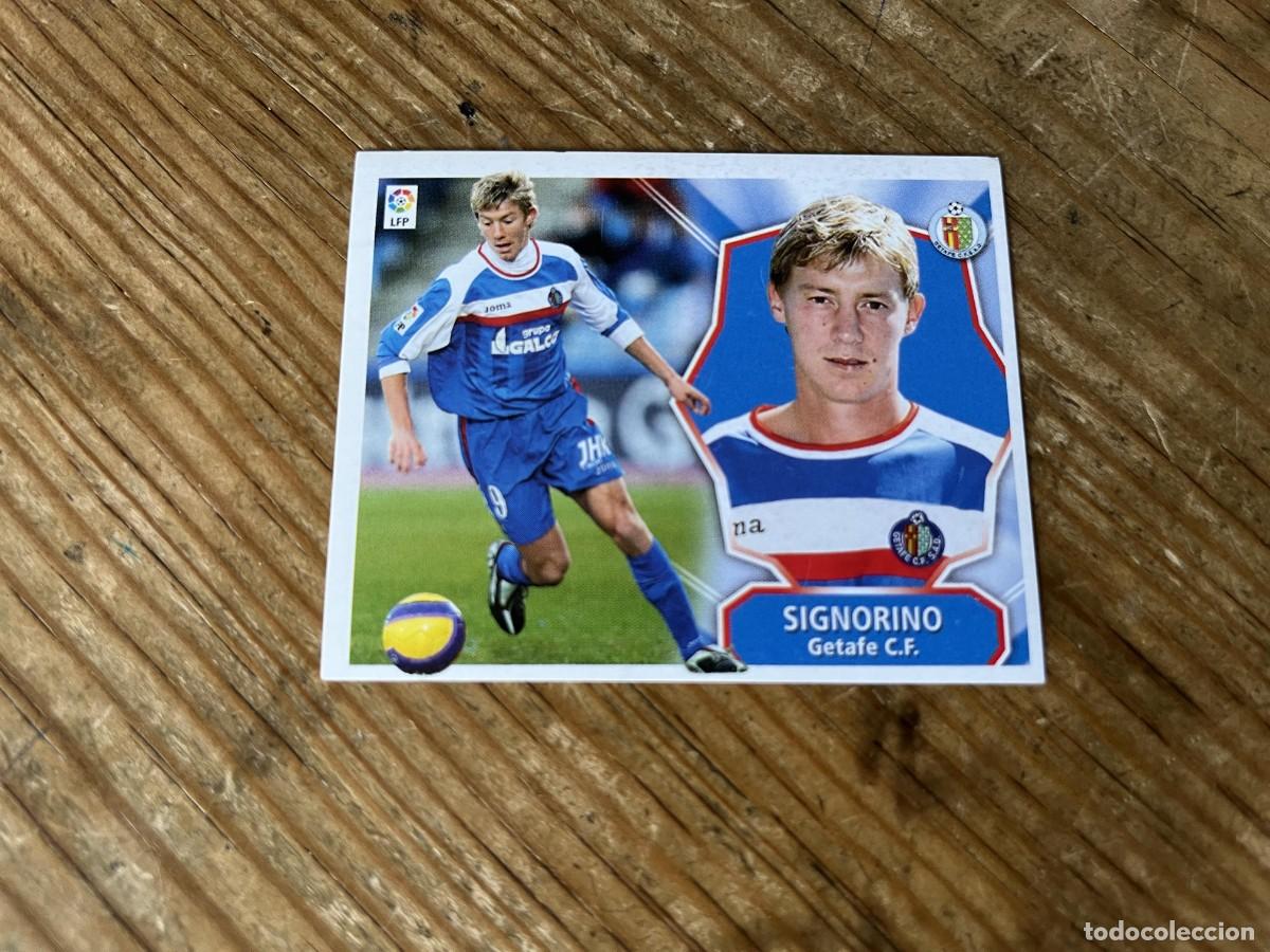 Cromos de Futebol: CROMO SIN PEGAR NUNCA PEGADO ALBUM LIGA ESTE 08 09 2008 2009 GETAFE SIGNORINO