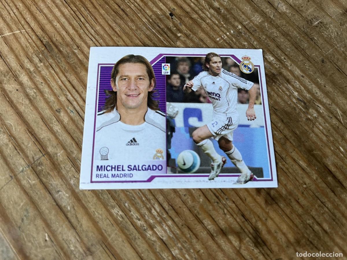 Figurine di Calcio: CROMO SIN PEGAR NUNCA PEGADO ALBUM LIGA ESTE 07 08 2007 2008 REAL MADRID MICHEL SALGADO
