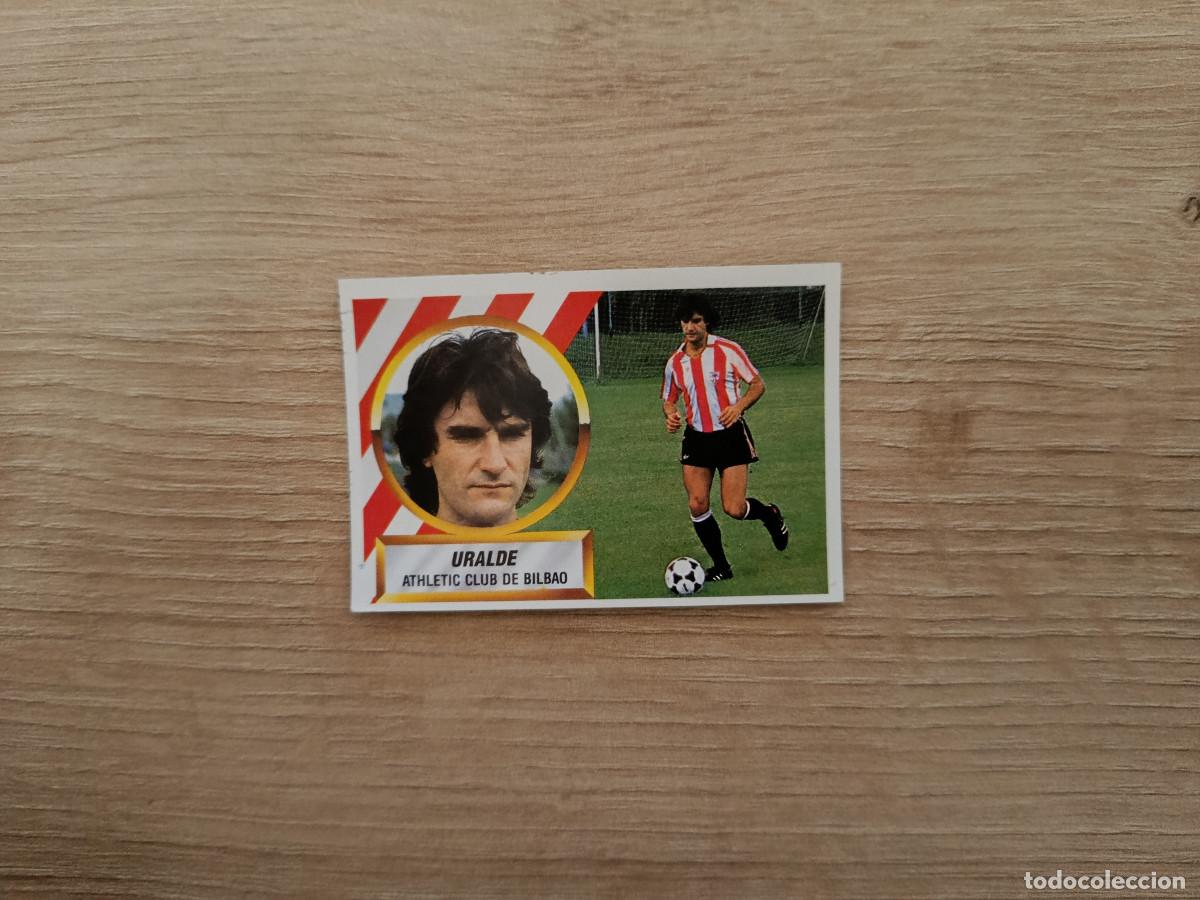 Figurine di Calcio: CROMO DE F&Uacute;TBOL LIGA ESTE URALDE 14 BILBAO SIN PEGAR NUNCA PEGADO 88 89 1988 1889