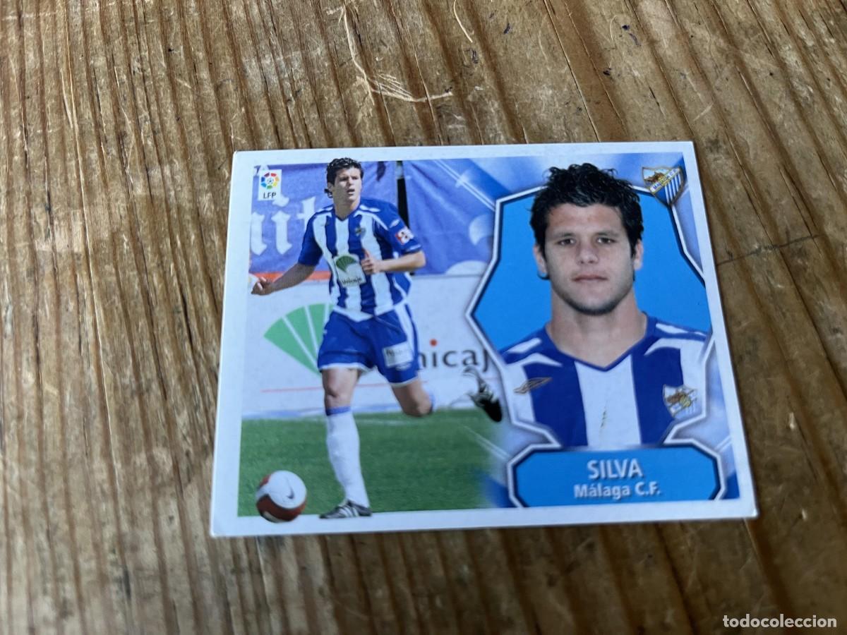 Figurine di Calcio: CROMO SIN PEGAR NUNCA PEGADO ALBUM LIGA ESTE 08 09 2008 2009 MALAGA SILVA