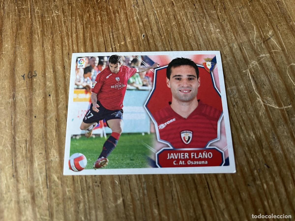 Cromos de Futebol: CROMO SIN PEGAR NUNCA PEGADO ALBUM LIGA ESTE 08 09 2008 2009 OSASUNA JAVIER FLA&Ntilde;O