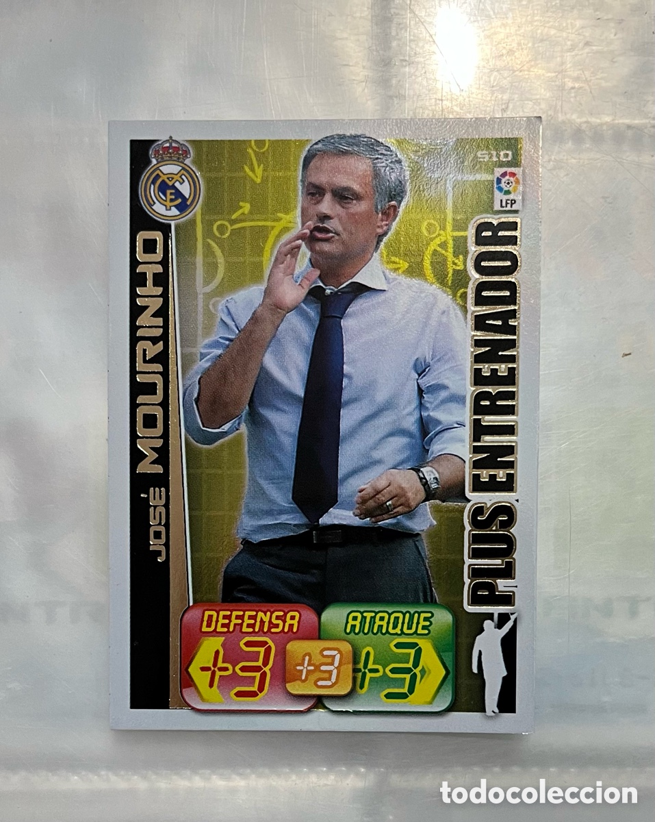 Cartes &agrave; collectionner de Football: PLUS ENTRENADOR - JOSE MOURINHO - 510 - REAL MADRID - ADRENALYN 12 13 - PANINI - 2012 2013