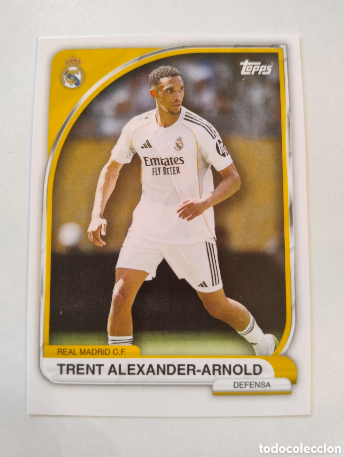 Fu&szlig;ball-Sticker: 2 - Alexander Arnold - Real Madrid - Topps Tin Collector 2025 - 2026