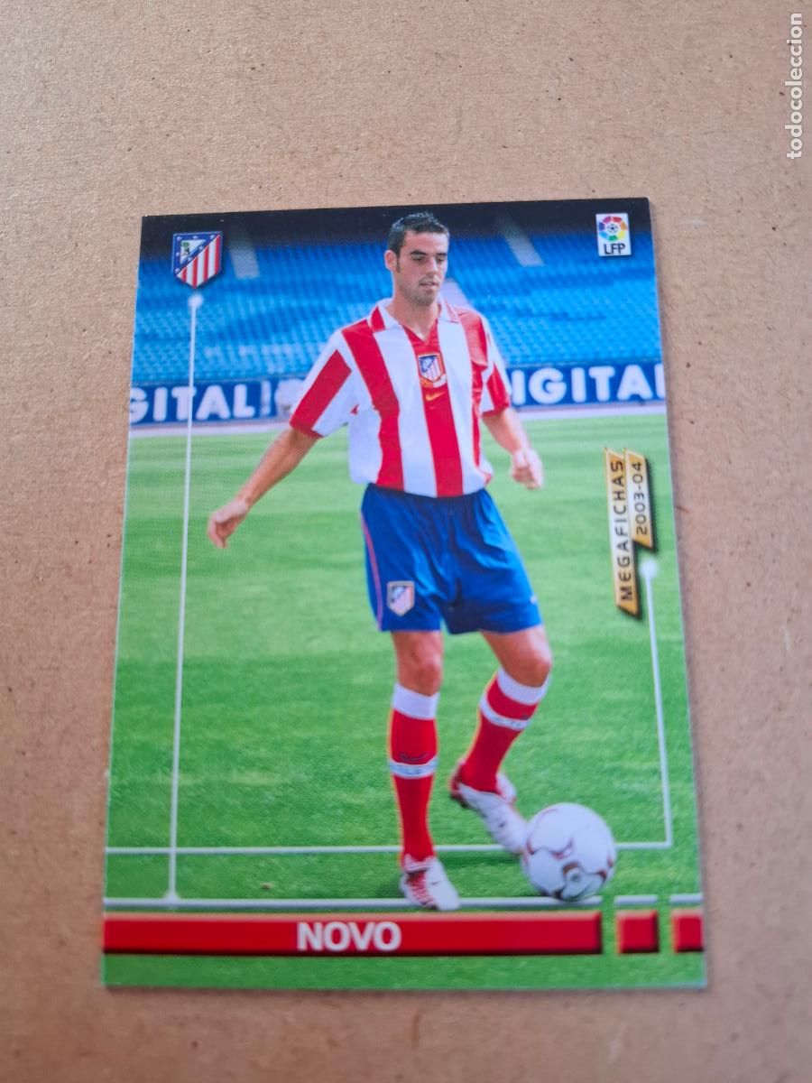 Fu&szlig;ball-Sticker: MEGAFICHAS 2003 2004 03 04 - PANINI - 47 BIS NOVO - AT. MADRID (CM)