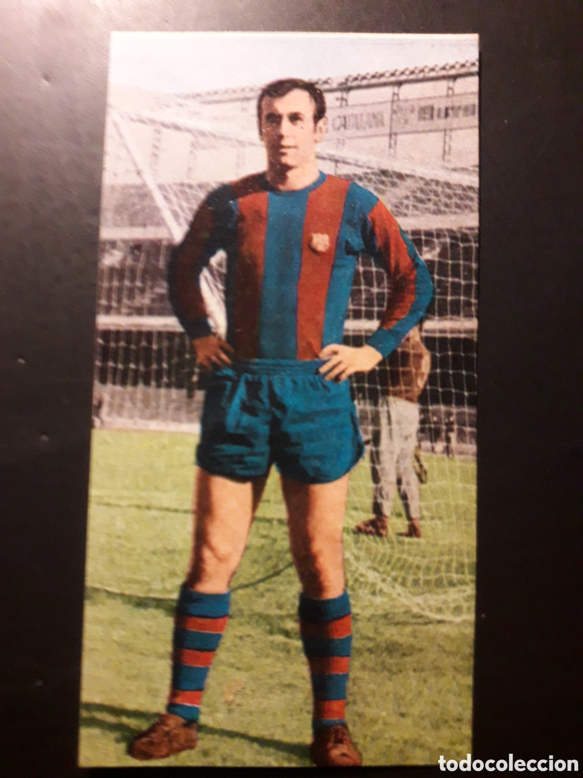 Football Stickers: JUAN CARLOS FC BARCELONA N&deg; 46 RUIZ ROMERO 69 70 1969 1970 DESPEGADO PEDIDO M&Iacute;NIMO 3&euro;