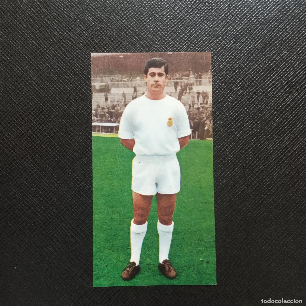 Cromos de F&uacute;tbol: 13 M BUENO REAL MADRID RUIZ ROMERO 1969 1970 CROMO LIGA FUTBOL 69 70 - SIN PEGAR - (X4)