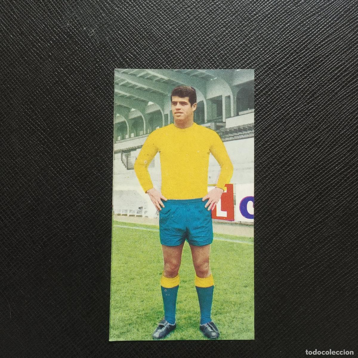 Cromos de F&uacute;tbol: 25 GILBERTO II LAS PALMAS RUIZ ROMERO 1969 1970 CROMO LIGA FUTBOL 69 70 - SIN PEGAR - (X4)