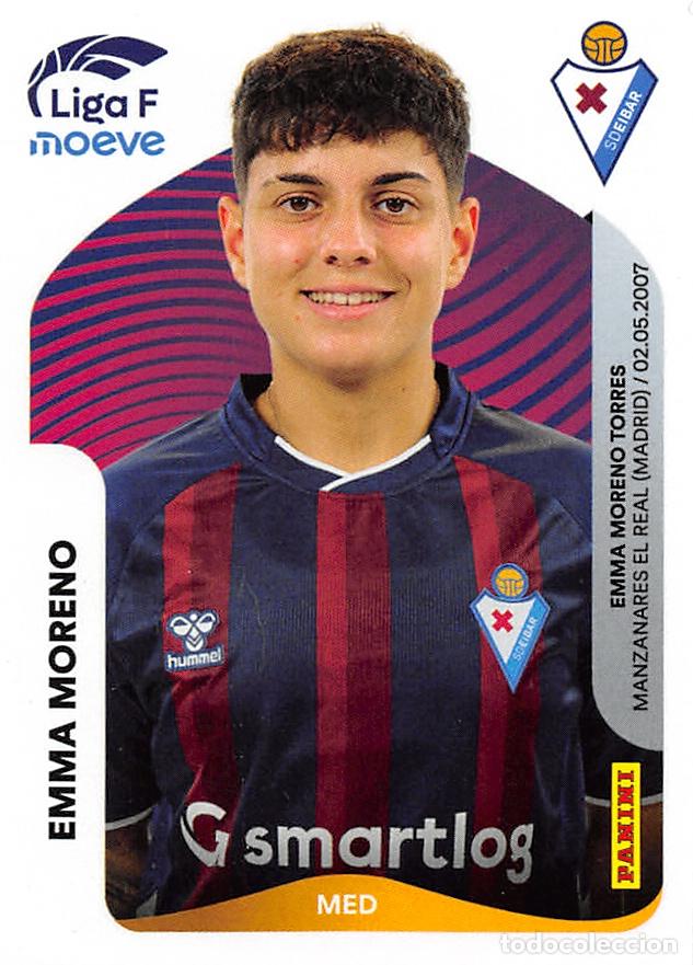 Fu&szlig;ball-Sticker: PANINI LIGA F FEMENINA MOEVE 2025/2026 25/26 #176 EMMA MORENO (S.D. EIBAR)