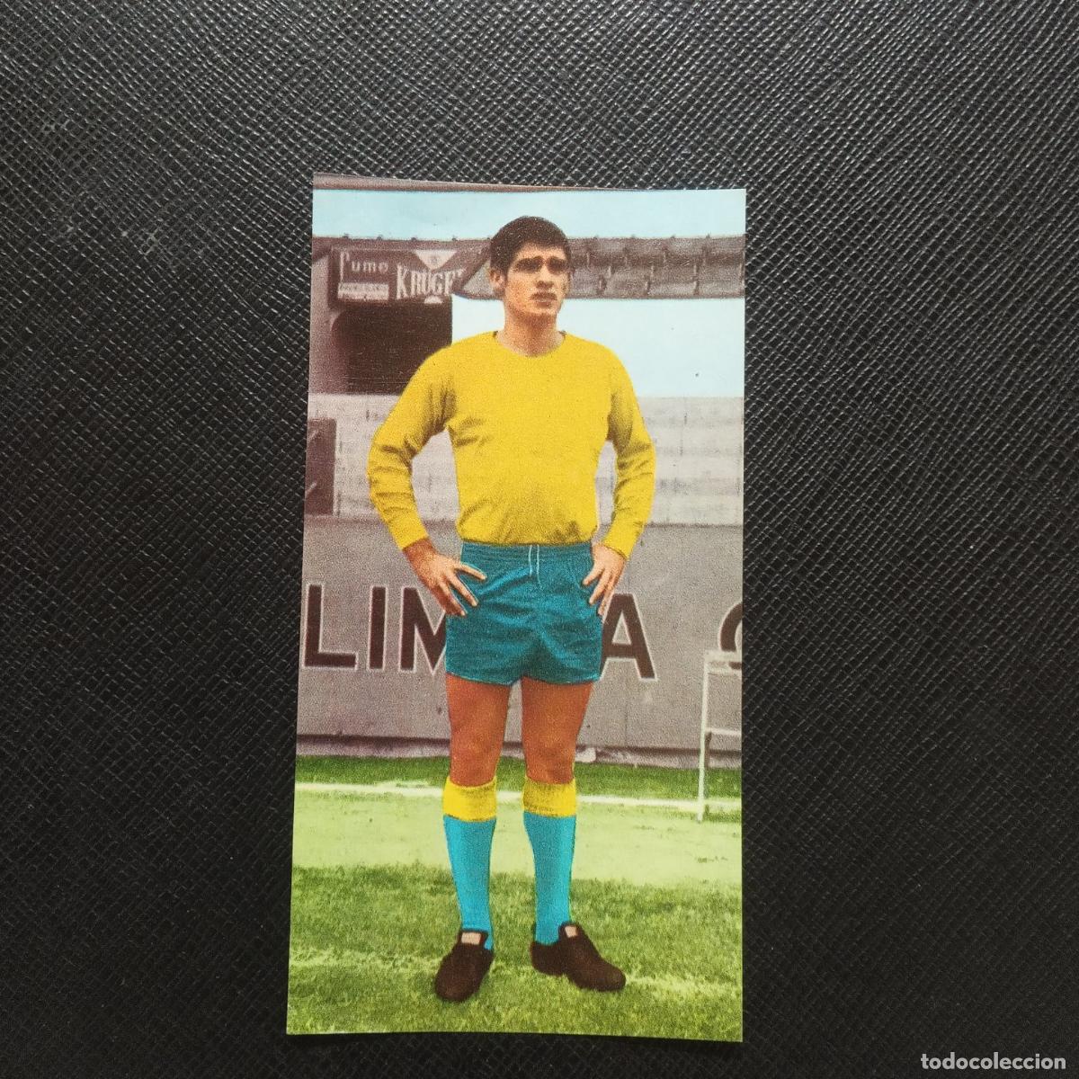 Cromos de F&uacute;tbol: 34 MENCHU LAS PALMAS RUIZ ROMERO 1969 1970 CROMO LIGA FUTBOL 69 70 - SIN PEGAR - (X4)
