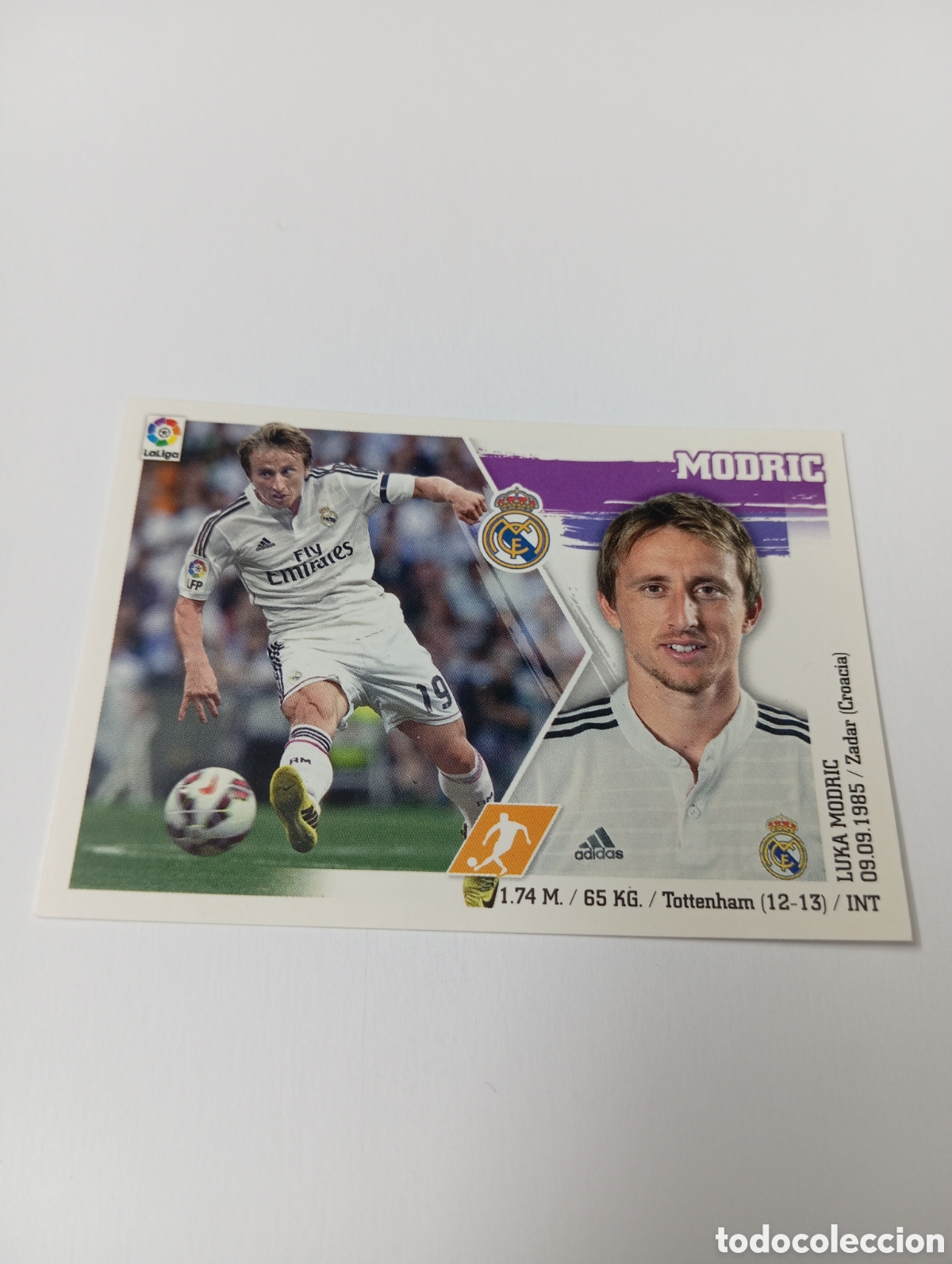 Cromos de F&uacute;tbol: Modric 14 Real Madrid liga este 15 16 panini 2015 2016