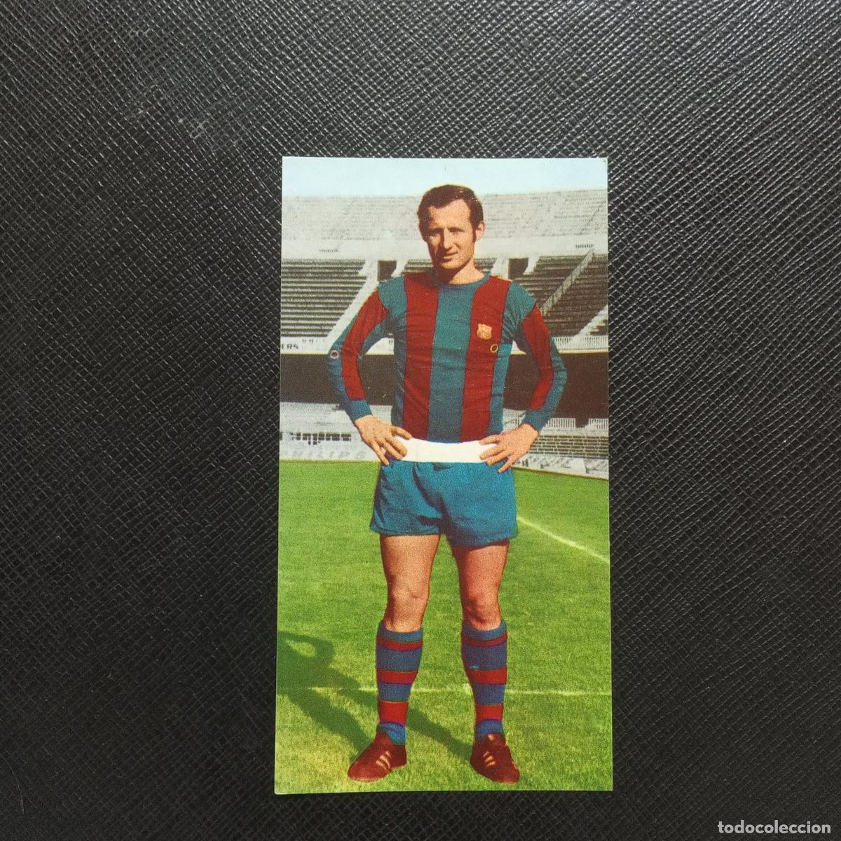 Cromos de F&uacute;tbol: 37 GALLEGO BARCELONA RUIZ ROMERO 1969 1970 CROMO LIGA FUTBOL 69 70 - SIN PEGAR - (X4)