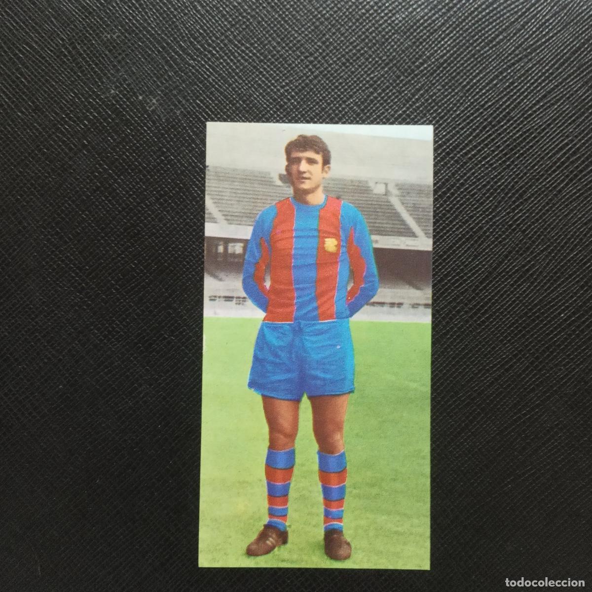 Cromos de F&uacute;tbol: 43 BUSTILLO BARCELONA RUIZ ROMERO 1969 1970 CROMO LIGA FUTBOL 69 70 - SIN PEGAR - (X4)