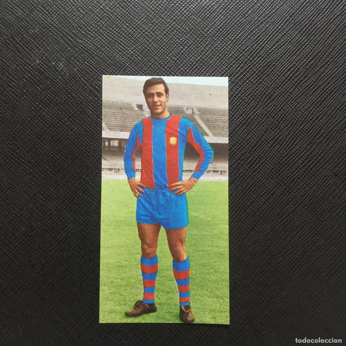 Cromos de F&uacute;tbol: 45 PUJOL BARCELONA RUIZ ROMERO 1969 1970 CROMO LIGA FUTBOL 69 70 - SIN PEGAR - (X4)