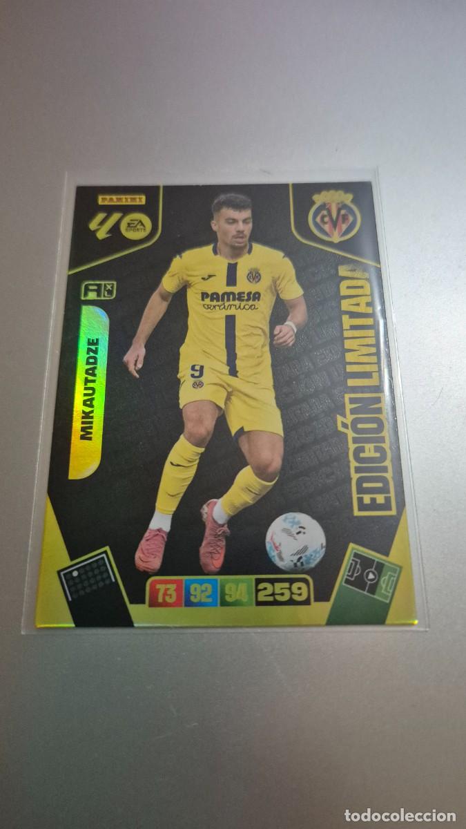 Cromos de f&uacute;tbol: ADRENALYN XL 2025 2026 EDICION LIMITADA MIKAUTADZE