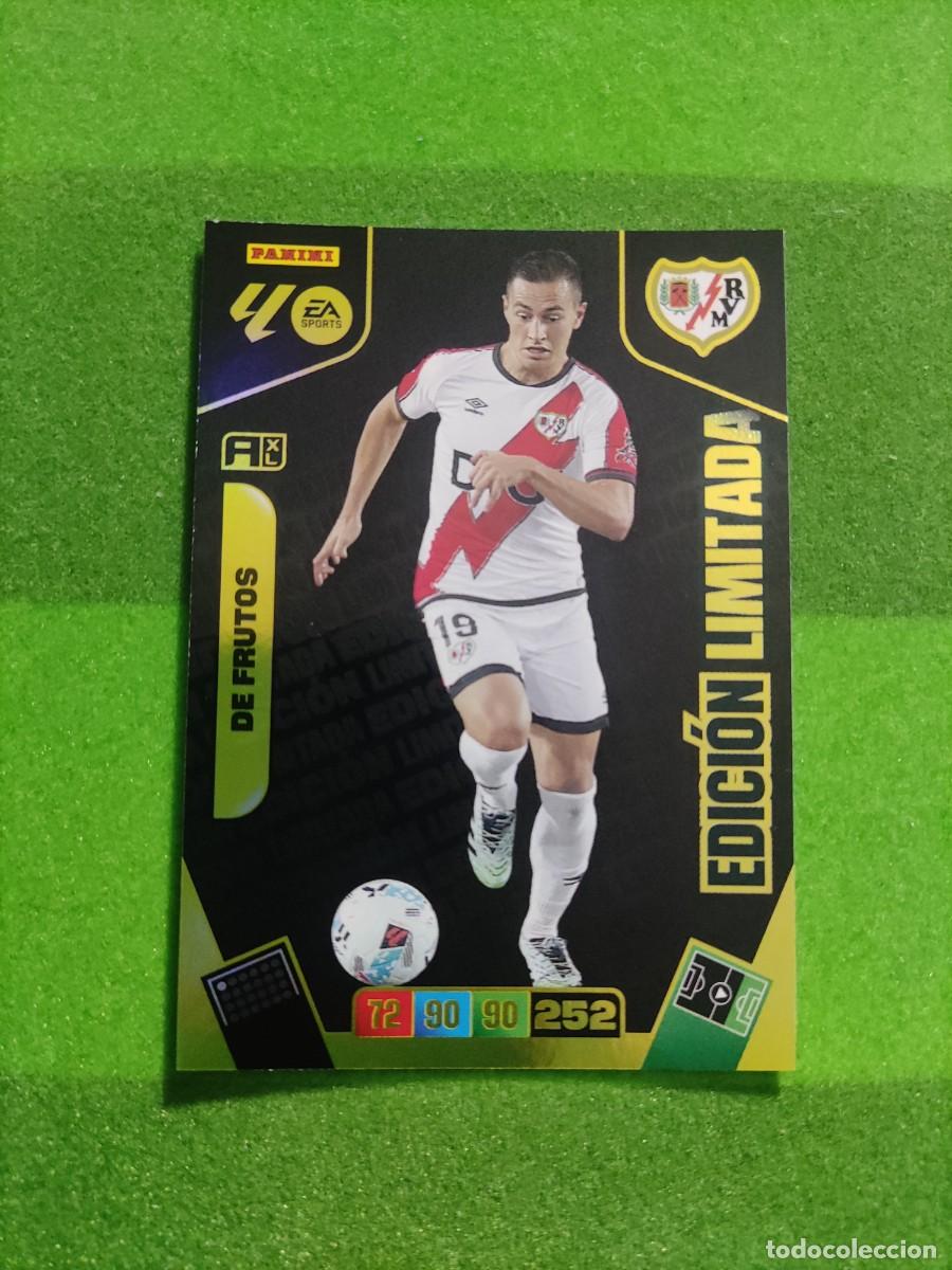 Cromos de F&uacute;tbol: De frutos Rayo Vallecano Edici&oacute;n limitada Adrenalyn 2025/26 25/26 Sobre Premium Oro