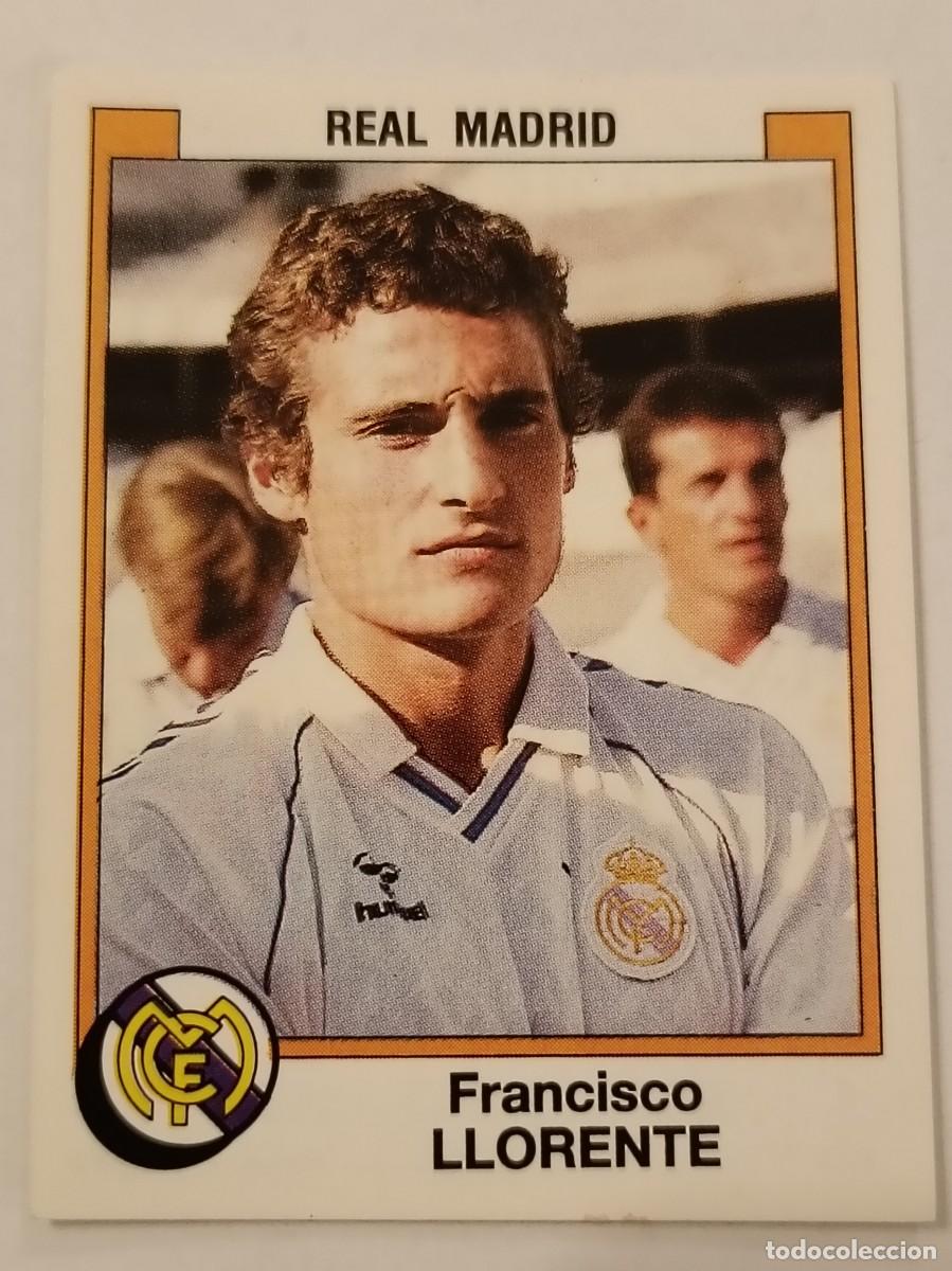 Cromos de f&uacute;tbol: #189 LLORENTE REAL MADRID C.F. FUTBOL 88 PANINI