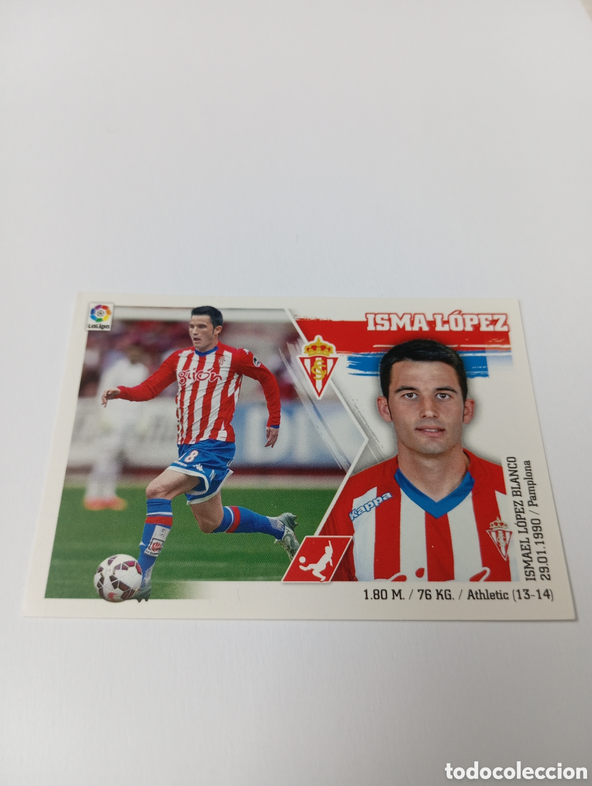 Fu&szlig;ball-Sticker: Isma L&oacute;pez 10 Sporting liga este 15 16 panini 2015 2016