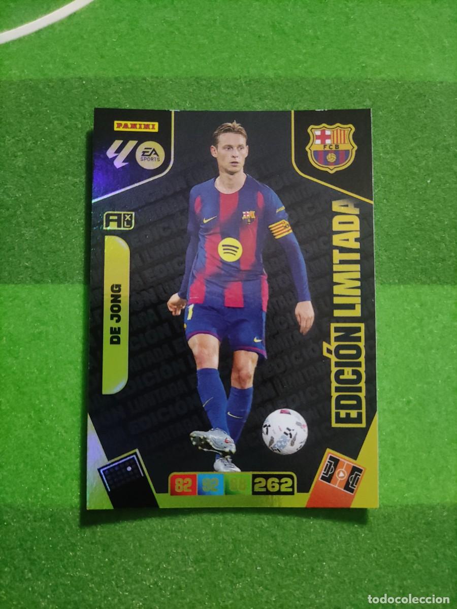 Cromos de Futebol: De Jong Barcelona Edici&oacute;n limitada Adrenalyn 2025/26 25/26