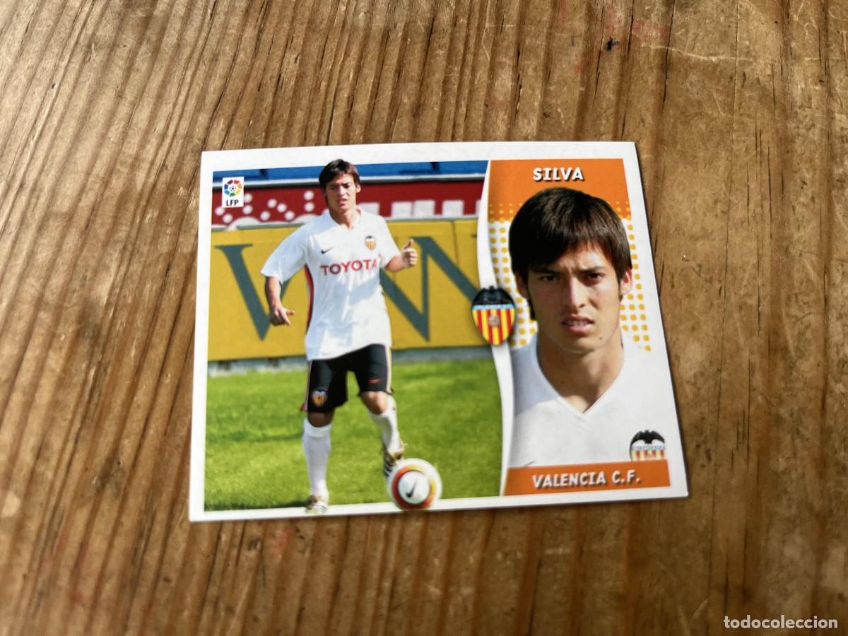 Figurine di Calcio: CROMO SIN PEGAR NUNCA PEGADO ALBUM LIGA ESTE 06 07 2006 2007 VALENCIA SILVA