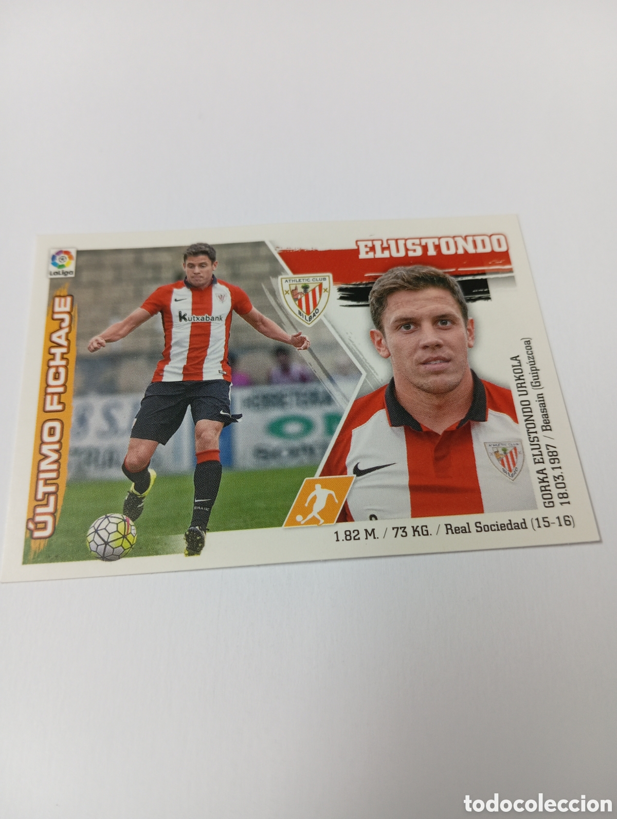 Fu&szlig;ball-Sticker: Fichaje 4 Elustondo liga este 15 16 panini 2015 2016