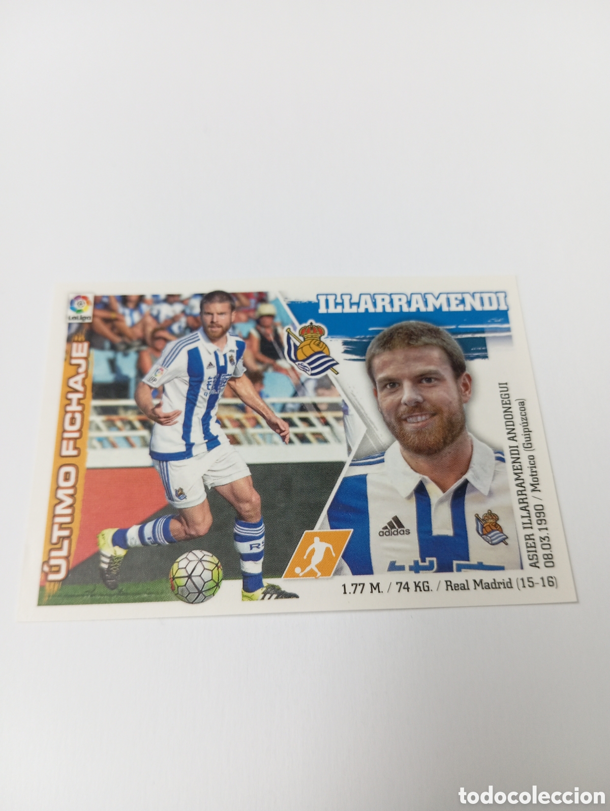 Figurine di Calcio: Fichaje 53 Illarramendi liga este 15 16 panini 2015 2016