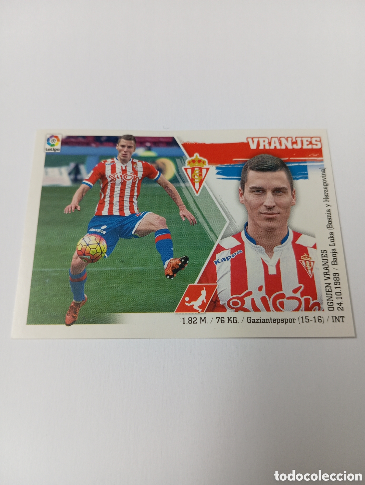 Cromos de Futebol: Mercado de Invierno 33 Vranjes liga este 15 16 panini 2015 2016