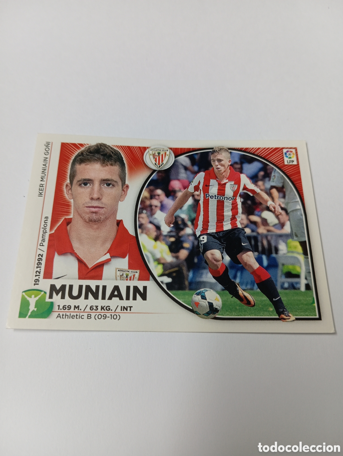 Figurine di Calcio: Muniain 16 Athletic Club liga este 2014 2015 panini 14 15