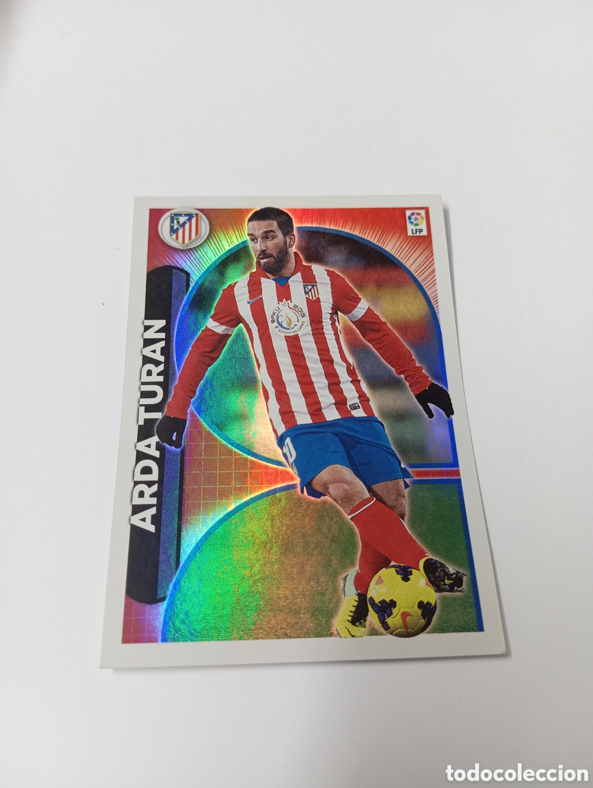 Cromos de Futebol: Arda Turan 25 Atl&eacute;tico de Madrid liga este 2014 2015 panini 14 15