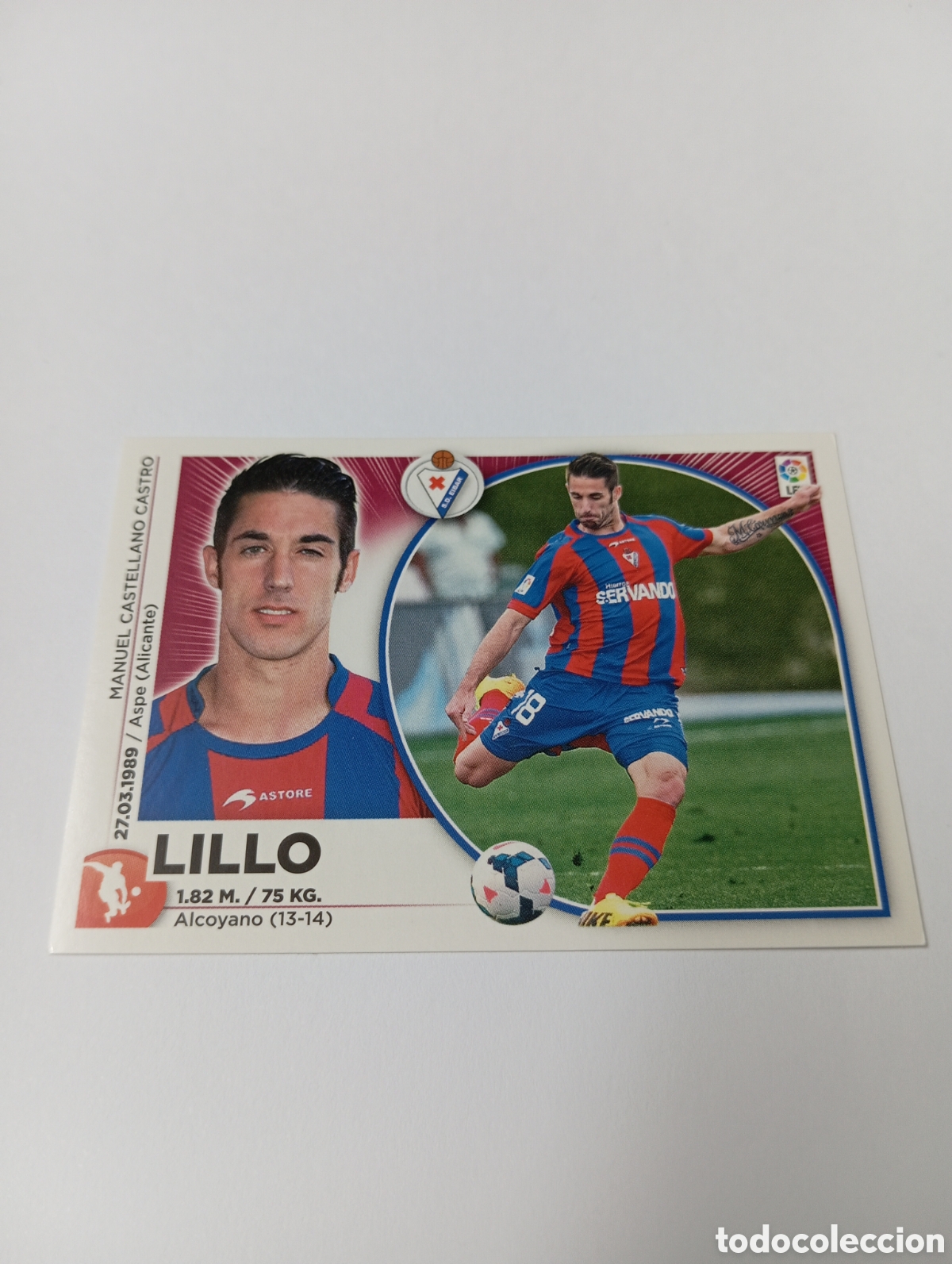 Cromos de Futebol: Lillo 4 Eibar liga este 2014 2015 panini 14 15