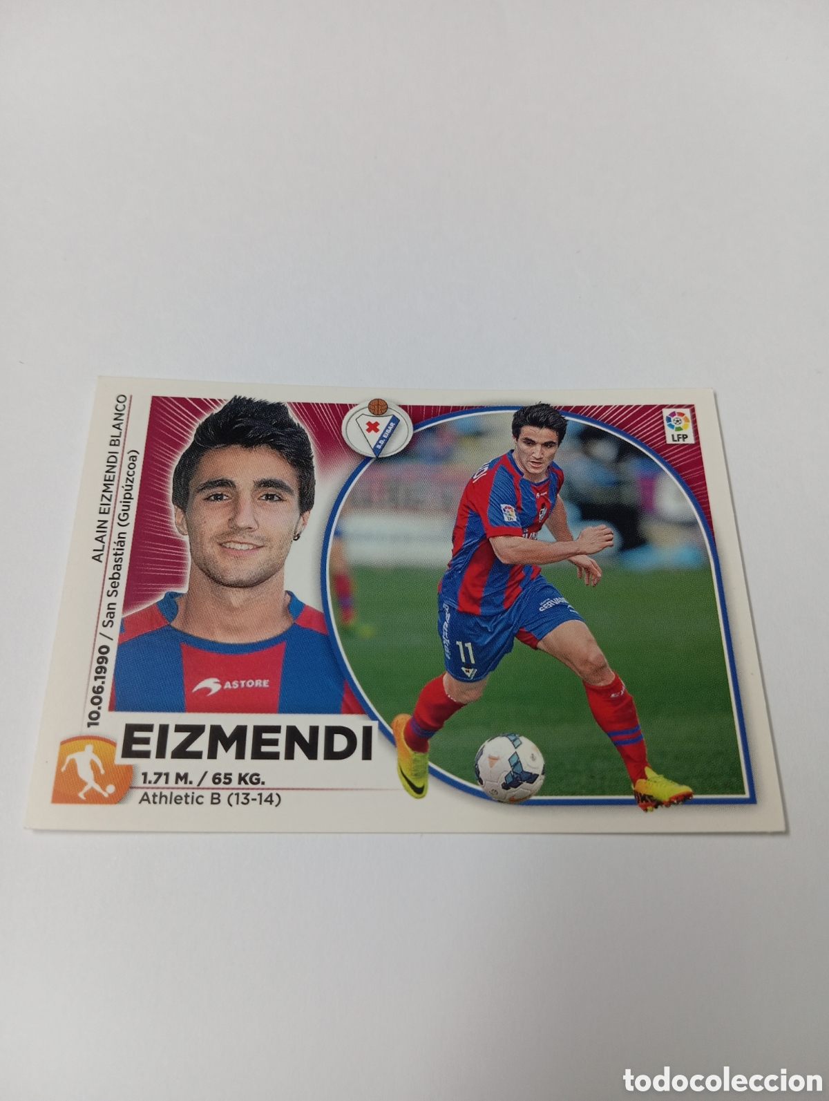 Fu&szlig;ball-Sticker: Eizmendi 12 Eibar liga este 2014 2015 panini 14 15
