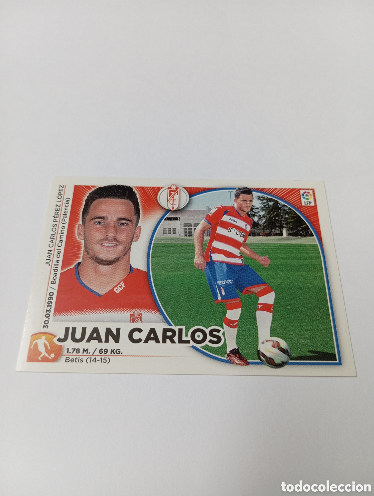Fu&szlig;ball-Sticker: Juan Carlos 13 Granada liga este 2014 2015 panini 14 15