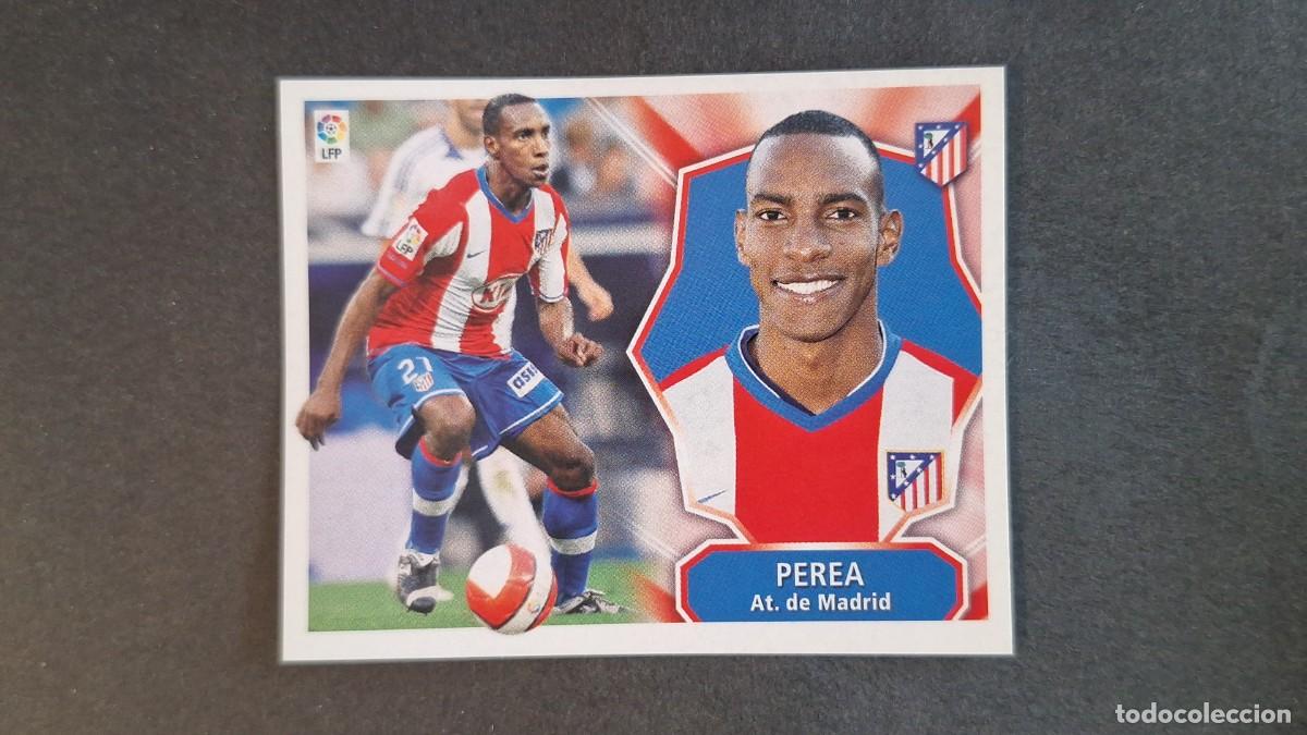 Cromos de Futebol: L3 PEREA ATLETICO DE MADRID LIGA ESTE 2008 2009 08 09 NUNCA PEGADO SIN PEGAR