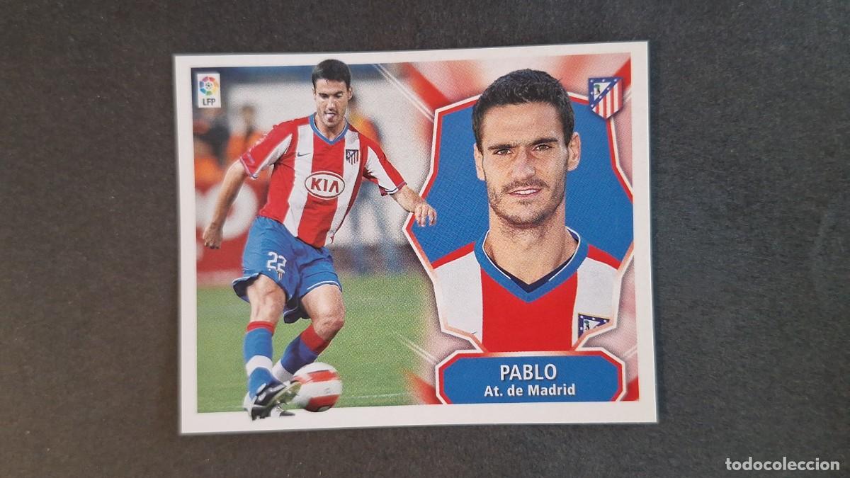 Fu&szlig;ball-Sticker: L3 PABLO ATLETICO DE MADRID LIGA ESTE 2008 2009 08 09 NUNCA PEGADO SIN PEGAR