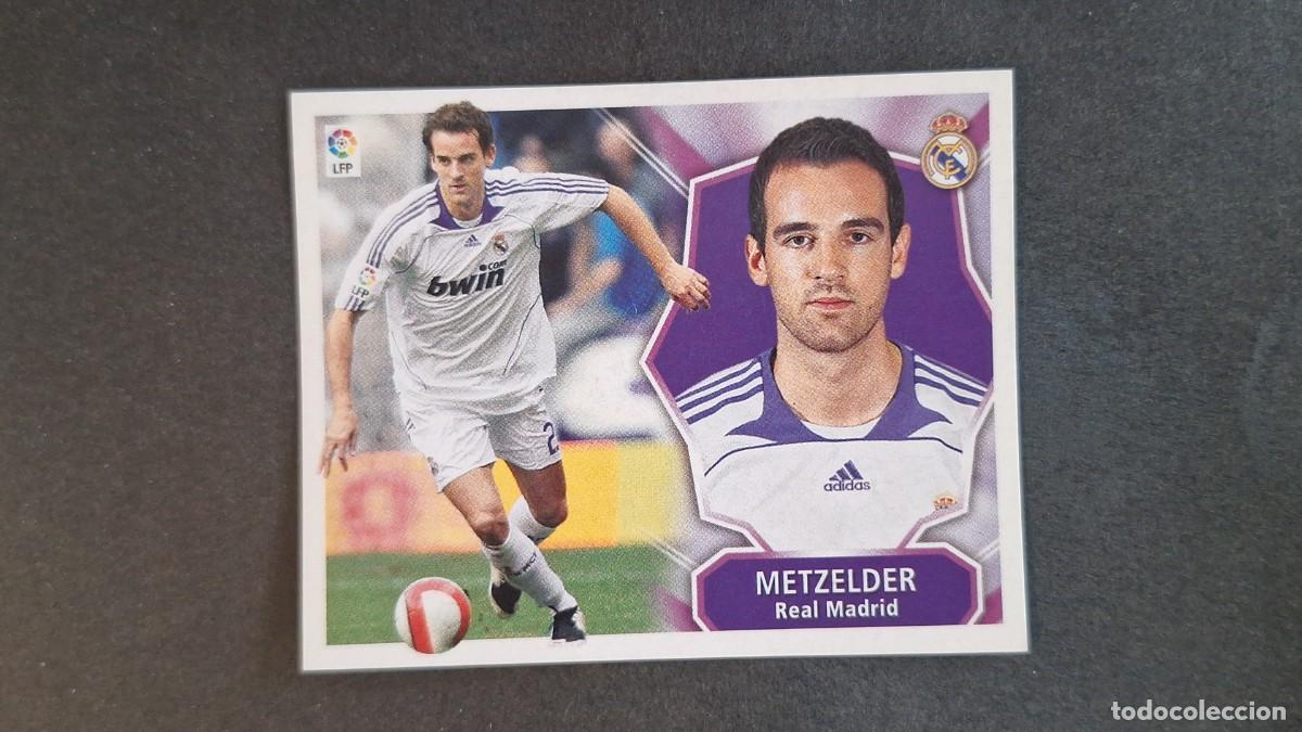 Fu&szlig;ball-Sticker: L3 METZELDER REAL MADRID LIGA ESTE 2008 2009 08 09 NUNCA PEGADO SIN PEGAR