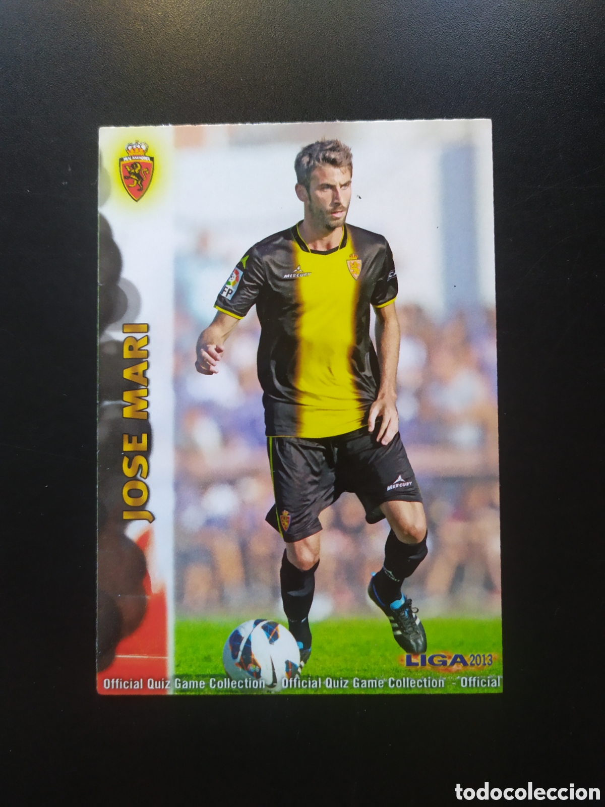 Fu&szlig;ball-Sticker: Mundicromo fichas Liga 2012 2013 12 13 Jose Mari n&deg; 701 Real Zaragoza