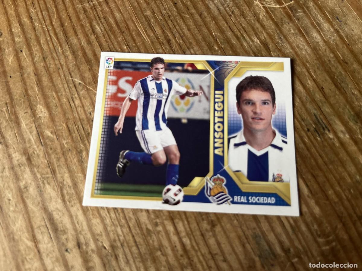 Figurine di Calcio: CROMO SIN PEGAR NUNCA PEGADO ALBUM LIGA ESTE 11 12 2011 2012 REAL SOCIEDAD # 5 ANSOTEGUI