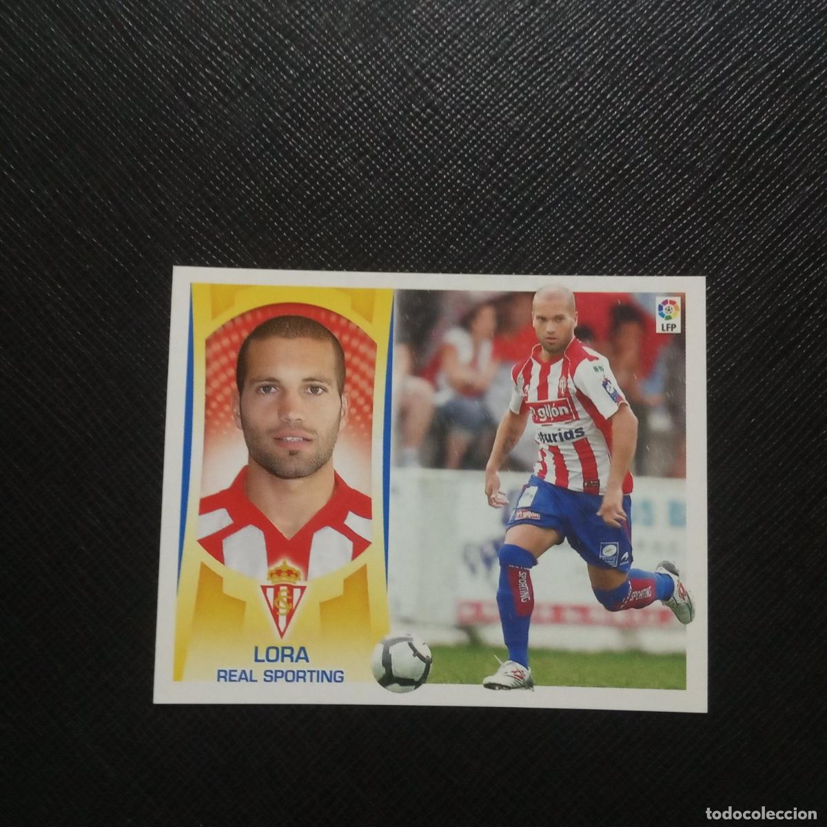 Cromos de F&uacute;tbol: LORA SPORTING GIJON ESTE 2009 2010 CROMO FUTBOL 09 10 - SIN PEGAR - A101 PG172 COLOCA