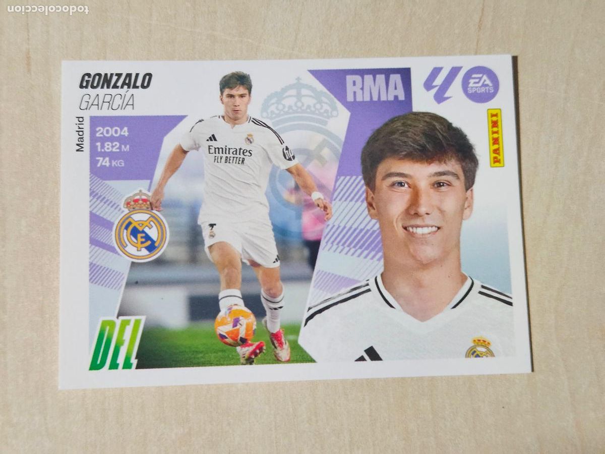 Cromos de Futebol: 18 BIS GONZALO (COLOCA) - REAL MADRID - EDICIONES ESTE 2025-26 - 25/26 (NUEVO)